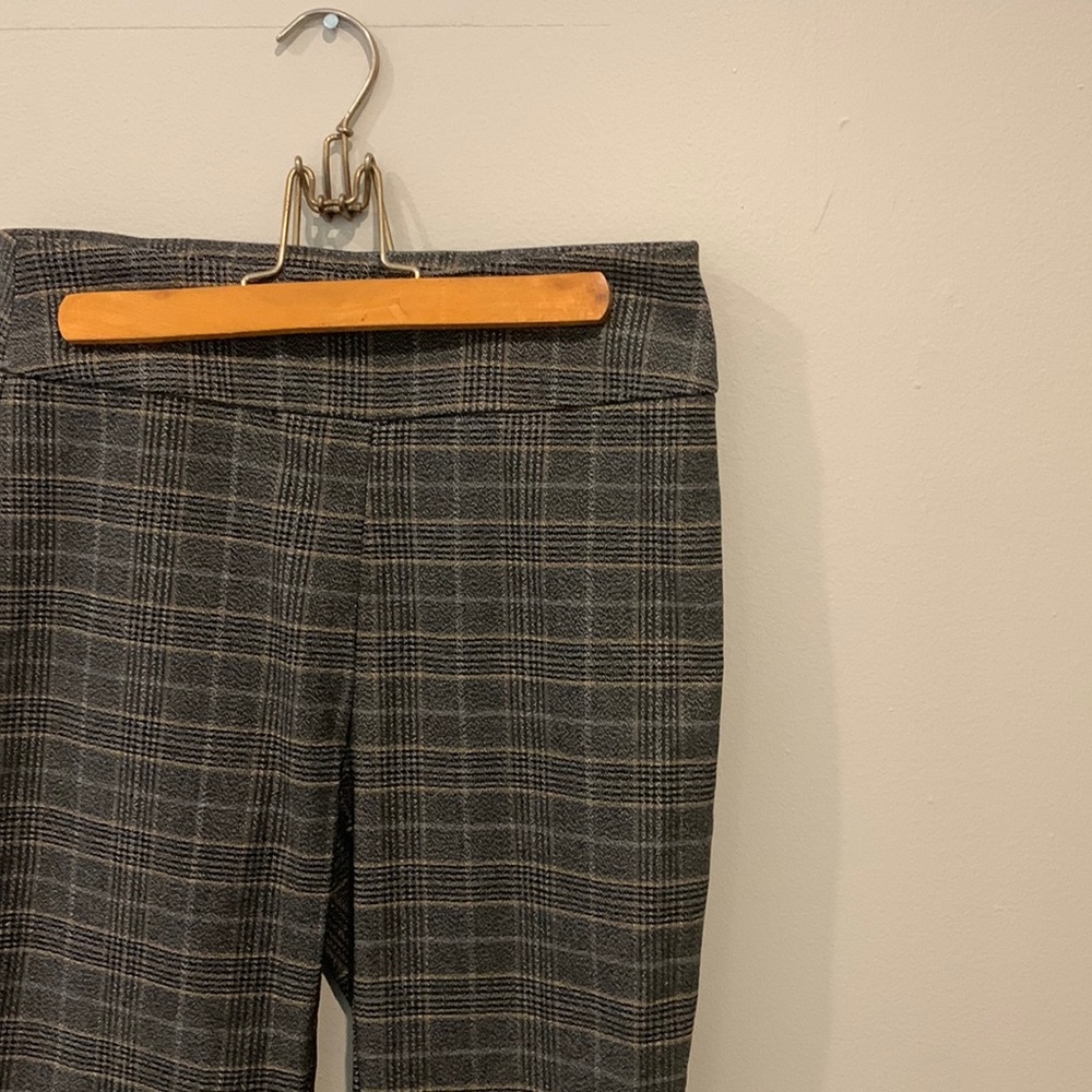 Tribal Plaid Stretch Pant